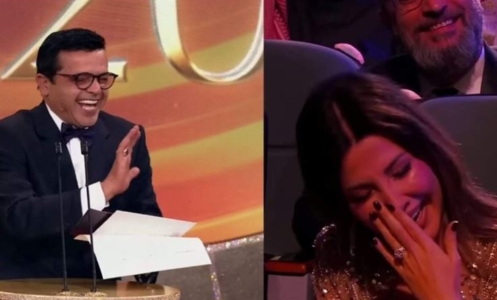 نانسي عجرم ومحمد هنيدي