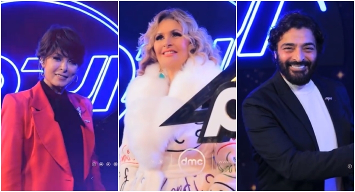 يسرا وأنوشكا وحميد الشاعري