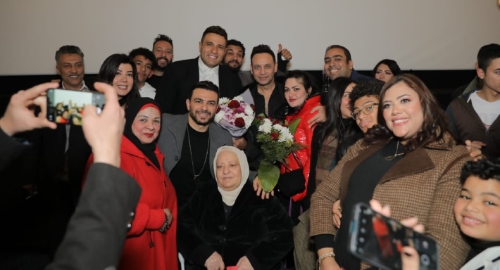 العرض الخاص لفيلم الحب بتفاصيله