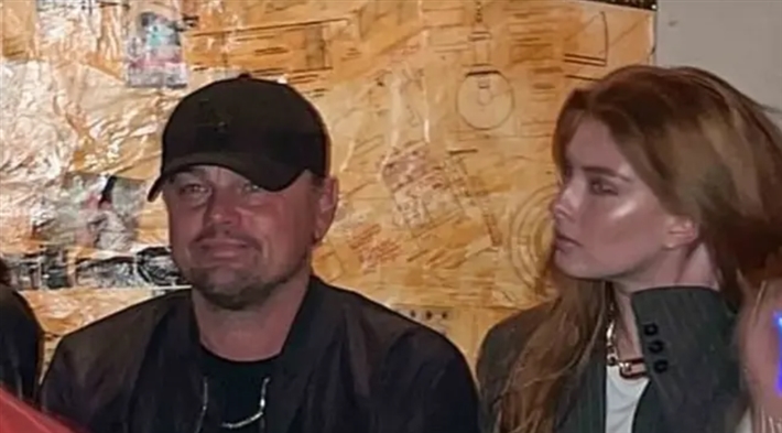 ليوناردو دي كابريو وحبيبته