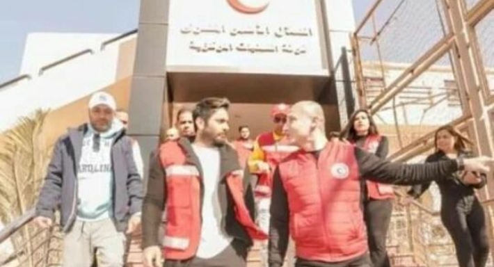 تامر حسني في الهلال الأحمر