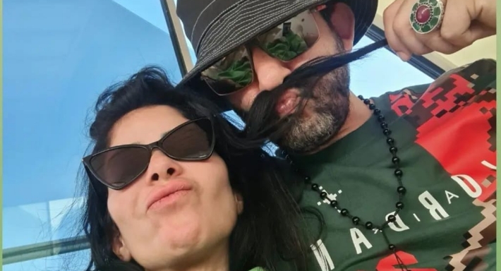 منى زكي وأحمد حلمي