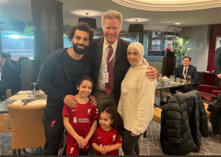 محمد صلاح وأسرته