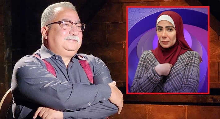 إبراهيم عيسى ومنى زكي