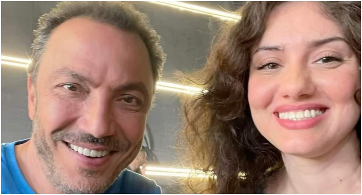 جيهان الشماشرجي وطارق لطفي