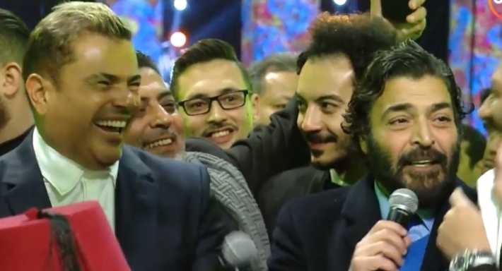 عمرو دياب وحميد الشاعري