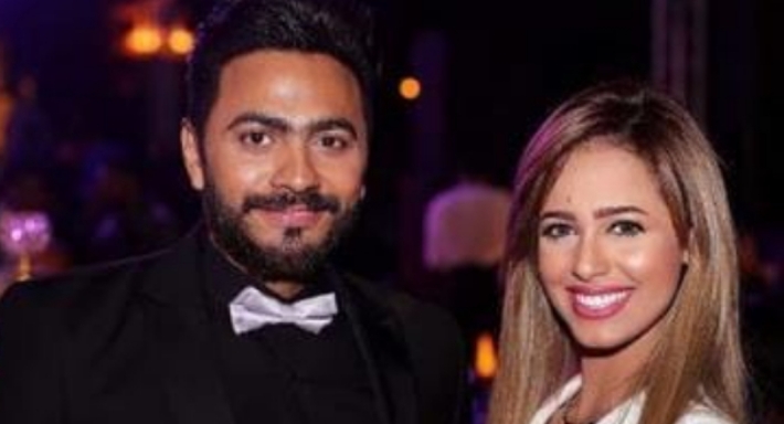 رنا سماحة وتامر حسني