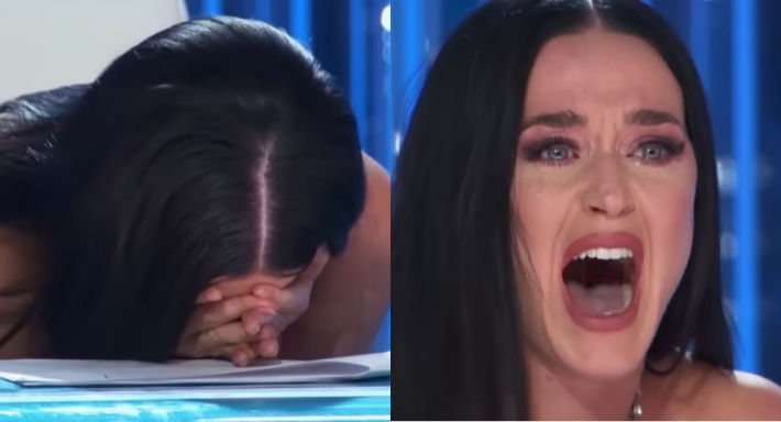 انهيار وبكاء كاتي بيري بسبب متسابق American Idol تعرض لإطلاق نار: أنا خائفة (فيديو)
