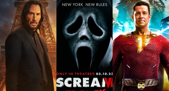 أفلام تشاهدها في السينما في مارس 2023 .. 6 Scream  وJohn Wick 4