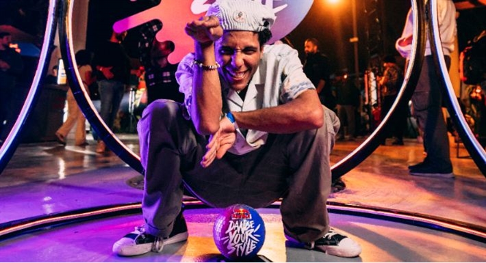 محمود النوبي يفوز في Red Bull Dance Your Style