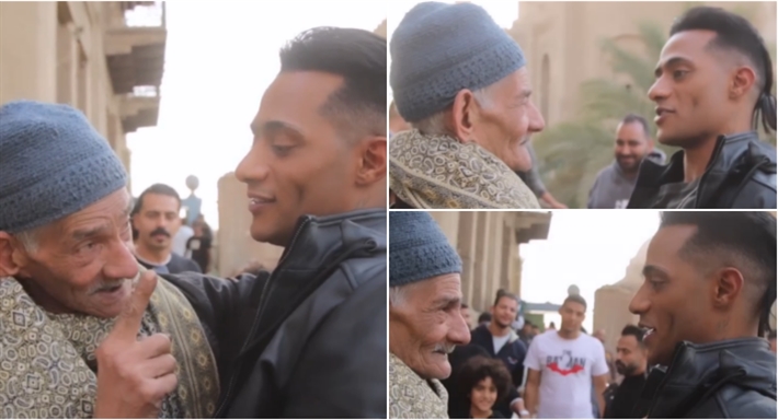 محمد رمضان وواحد من جمهوره