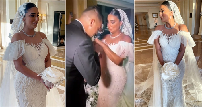 بالصور والفيديو- جوري بكر تحتفل بزفافها على رجل أعمال
