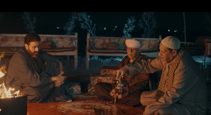 صورة من الحلقة الثالثة لمسلسل ستهم