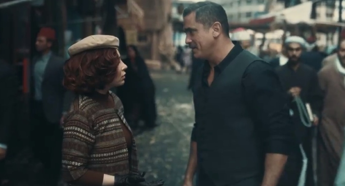 أمير كرارة ومي عز الدين في مشهد من سوق الكانتو