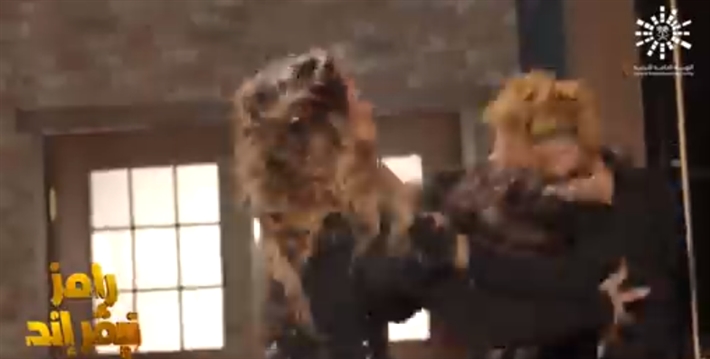 إيمان العاصي تضرب رامز جلال