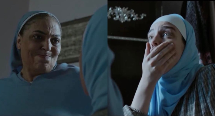 صولا عمر تتعرض للضرب من نهلة سلامة في حضرة العمدة الحلقة 7