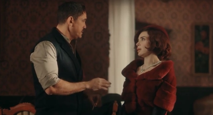 أمير كرارة ومي عز الدين في مشهد من سوق الكانتو