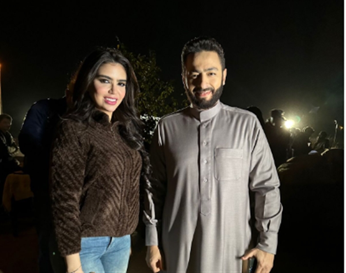 كنزي هلال وحمادة هلال