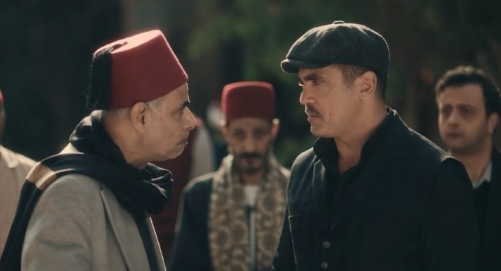 أمير كرارة ومحمود البزاوي في مشهد من سوق الكانتو