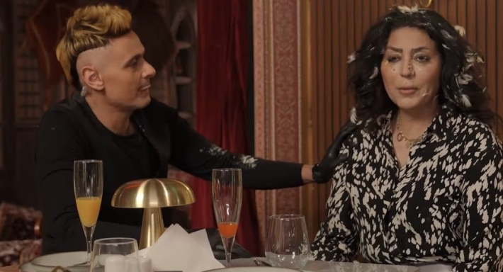 وفاء عامر ورامز جلال