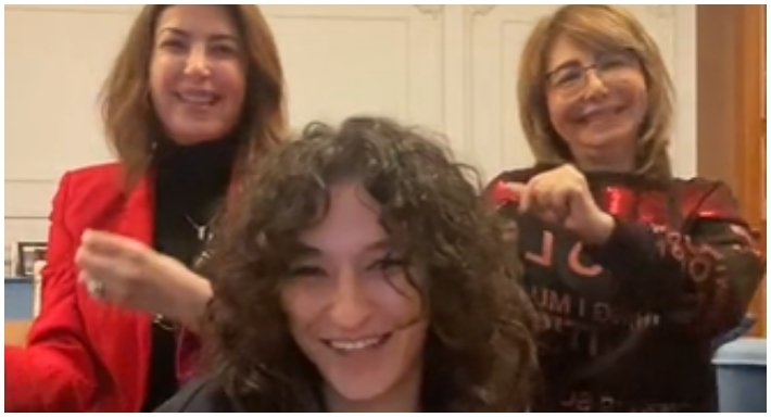 لميس الحديدي وأميرة أديب ومنال سلامة