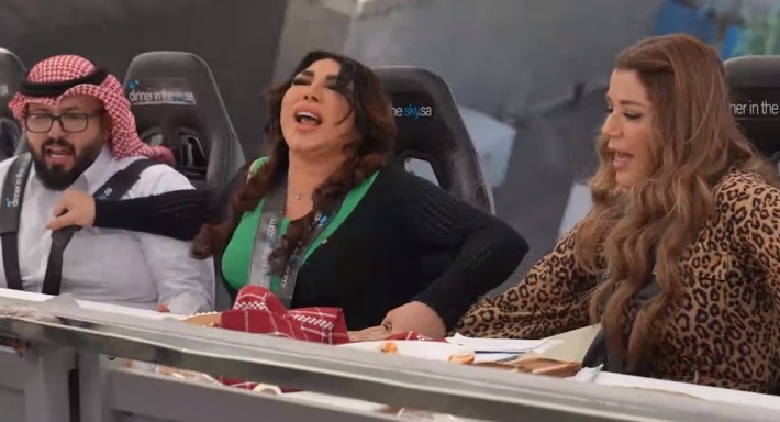 غادة إبراهيم في رامز نيفر إند