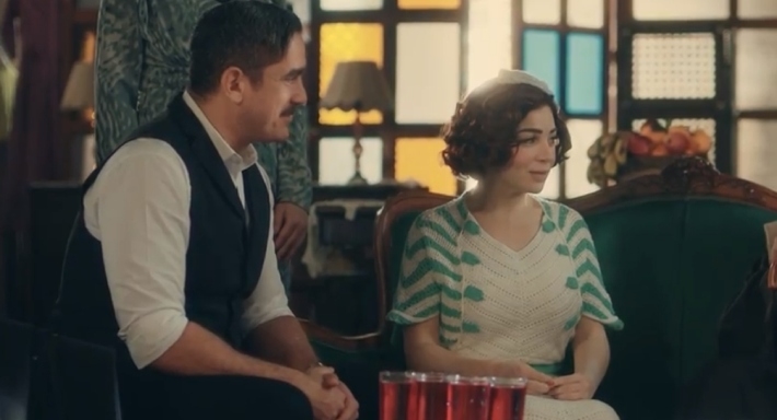 أمير كرارة ومي عز الدين في مشهد من سوق الكانتو