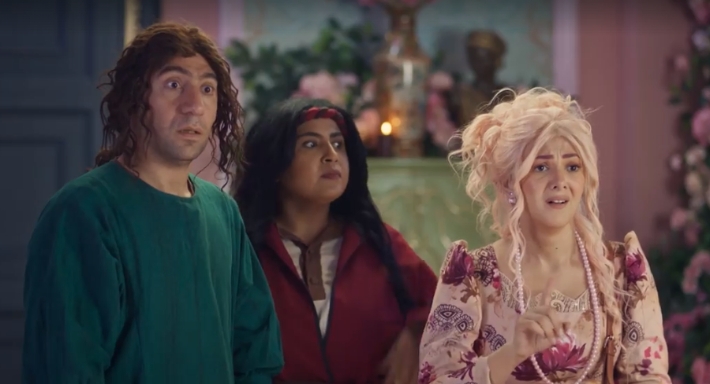 دنيا سمير غانم ومحمد سلام