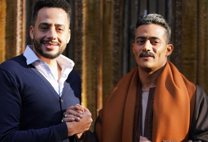 محمد رمضان وعصام السقا