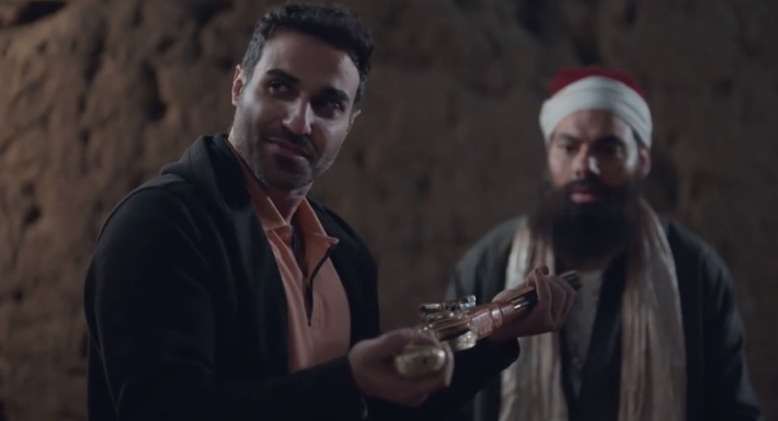 أحمد فهمي في مشهد من سره الباتع