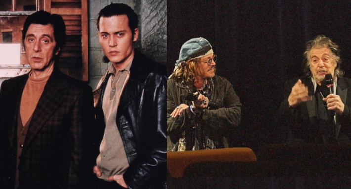 جوني ديب وآل باتشينو