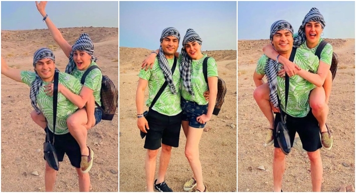 غادة عبد الرازق وزوجها