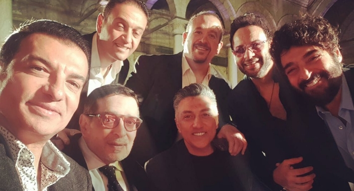 إيهاب توفيق وحميد الشاعري وهشام عباس وعلاء عبد الخالق