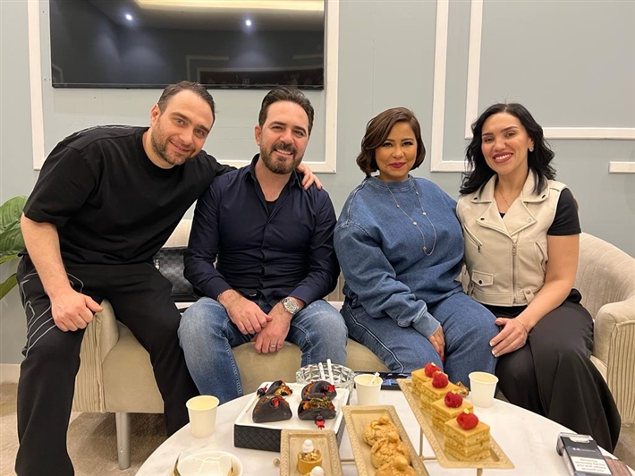 شيرين ومي فاروق ووائل جسار وحسام حبيب
