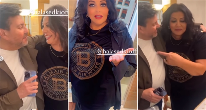 هالة صدقي وهاني شاكر