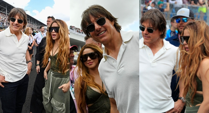 توم كروز وشاكيرا