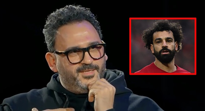 محممد صلاح وأكرم حسني