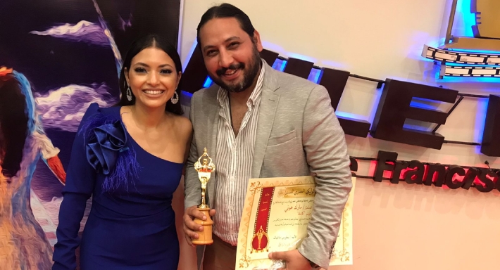 مي الغيطي ومارك عوني