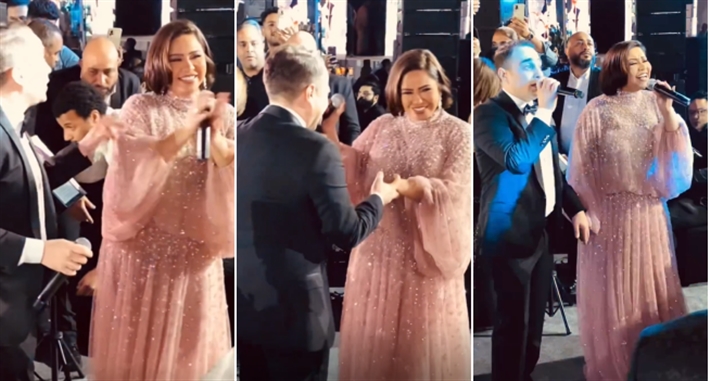 شيرين عبد الوهاب وحسام حبيب