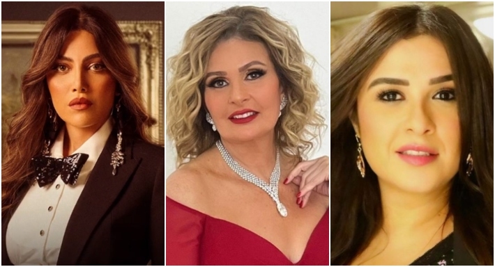 ياسمين عبد العزيز ويسرا وريهام حجاج