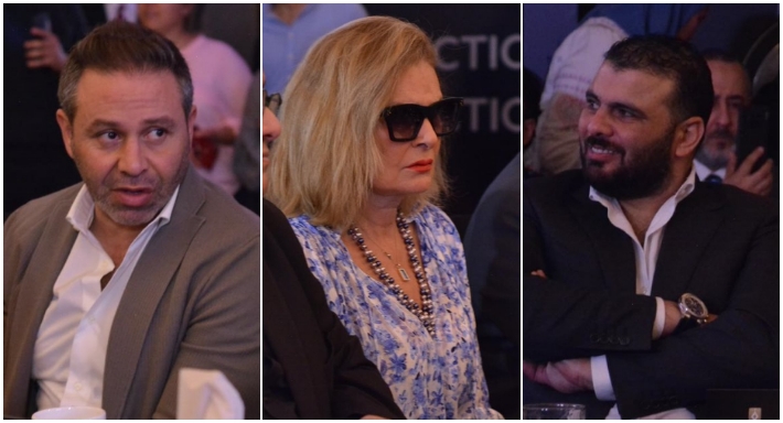 عماد متعب ويسرا وحازم إمام