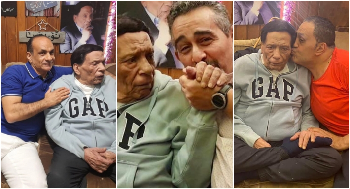 عادل إمام مع النجوم