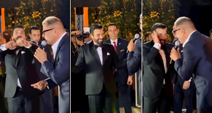 حميد الشاعري يرقص على أنغام عمرو دياب