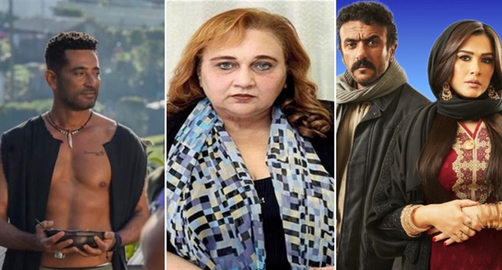 ماجدة خير الله وياسمين عبد العزيز والعوضي وعمرو سعد