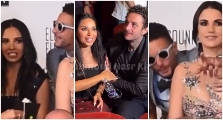 أحمد الفيشاوي ونسرين أمين ودرة وسلمى أبو ضيف