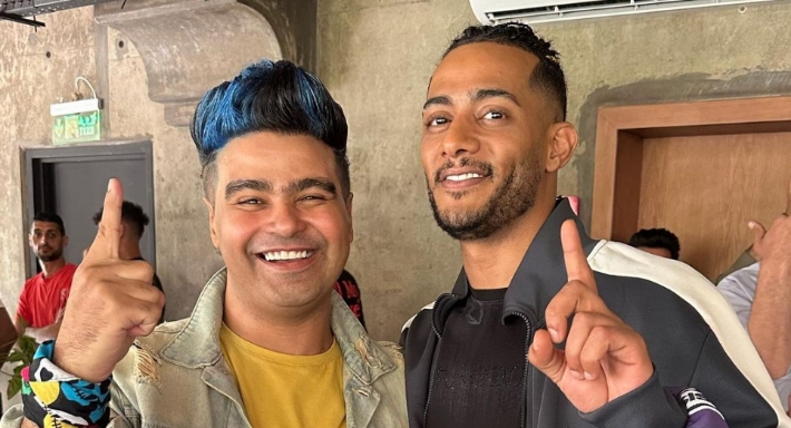 محمد رمضان وفريدة