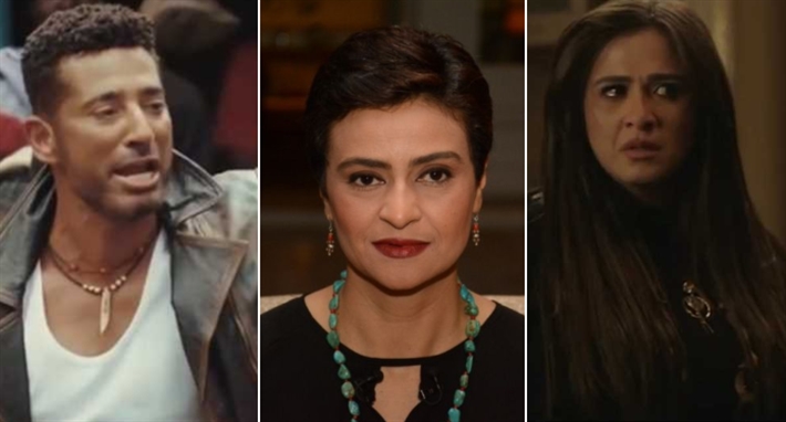 علا الشافعي وياسمين عبد العزيز وعمرو سعد