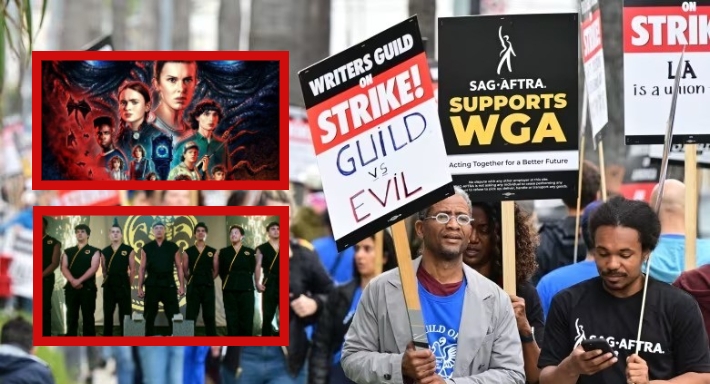 إضراب من نقابة الكتاب الأمريكية 