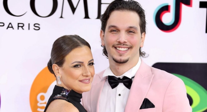 ريهام عبد الغفور وابنها