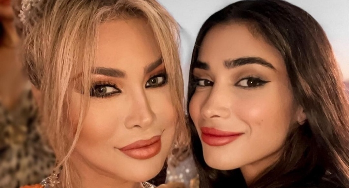 نوال الزغبي وابنتها تيا